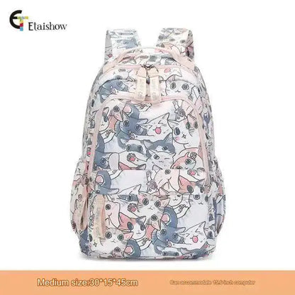 Cute Cat School Bags for Girls 2023 Kawaii Backpack Women Fashion Korean Backpacks for Students Children Cartable Scolaire Fille