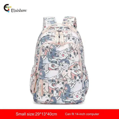 Cute Cat School Bags for Girls 2023 Kawaii Backpack Women Fashion Korean Backpacks for Students Children Cartable Scolaire Fille