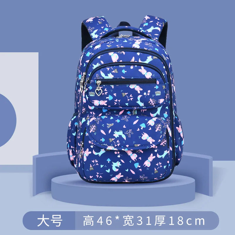 Cute Children School Backpack For Girls Princess Students Backpack Waterproof Primary School Bag Kids Teenager School bag