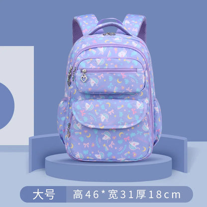 Cute Children School Backpack For Girls Princess Students Backpack Waterproof Primary School Bag Kids Teenager School bag