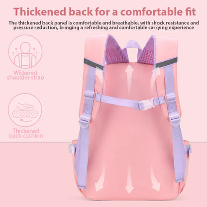 Cute Children School Backpack For Girls Waterproof School Bag Princess Students Backpack Teenager Schoolbag
