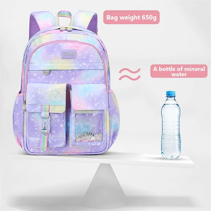 Cute Children School Backpack For Girls Waterproof School Bag Princess Students Backpack Teenager Schoolbag