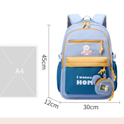Cute College Middle School Backpack for Teen Waterproof Travel Rucksack Casual Daypack,Primary Middle Schoolbags for Boy