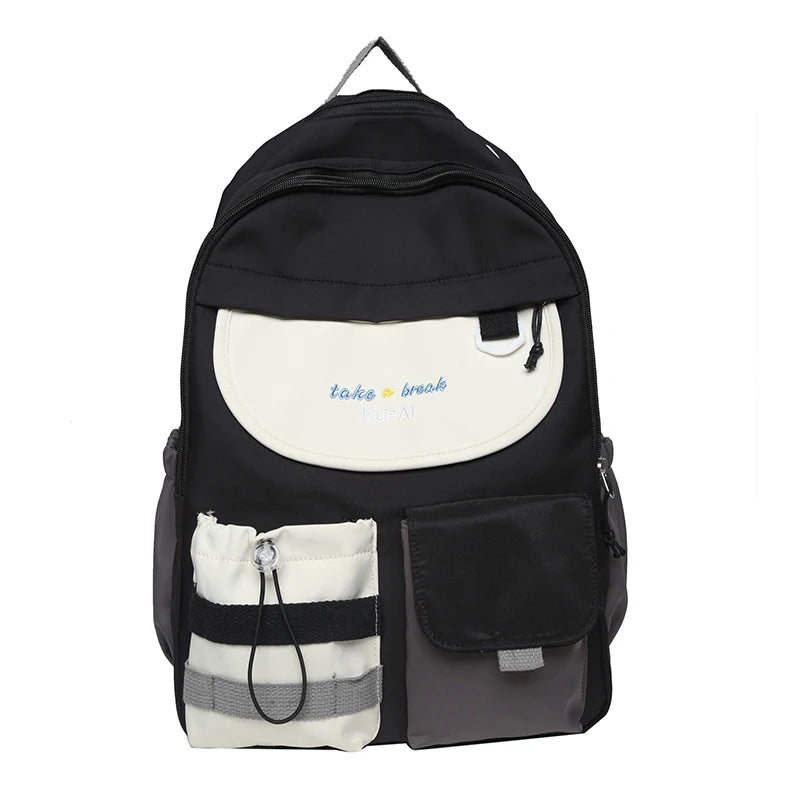 Cute Female College Backpack Trendy Girl Harajuku Travel School Bag Kawaii Ladies Student Backpack Fashion Women Laptop Book Bag
