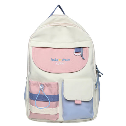Cute Female College Backpack Trendy Girl Harajuku Travel School Bag Kawaii Ladies Student Backpack Fashion Women Laptop Book Bag