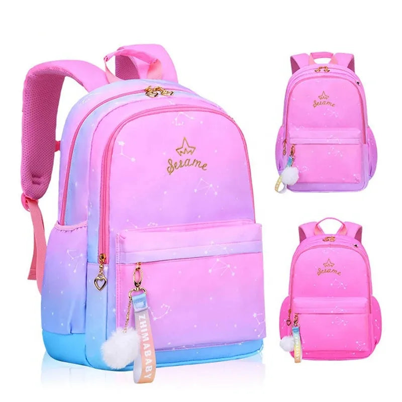 Cute Girls School Bags Children Primary School Backpack satchel kids book bag Princess Schoolbag Mochila Infantil