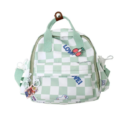 Cute Japanese Harajuku Style Mini Backpack Multifunctional Women's Handbag Shoulder Bag Teenage Girls' Small Schoolbag Mochila