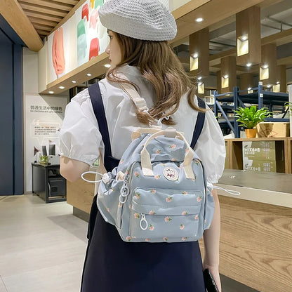 Cute Japanese Harajuku Style Mini Backpack Multifunctional Women's Handbag Shoulder Bag Teenage Girls' Small Schoolbag Mochila
