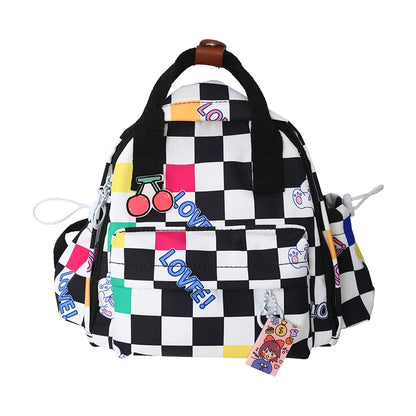 Cute Japanese Harajuku Style Mini Backpack Multifunctional Women's Handbag Shoulder Bag Teenage Girls' Small Schoolbag Mochila