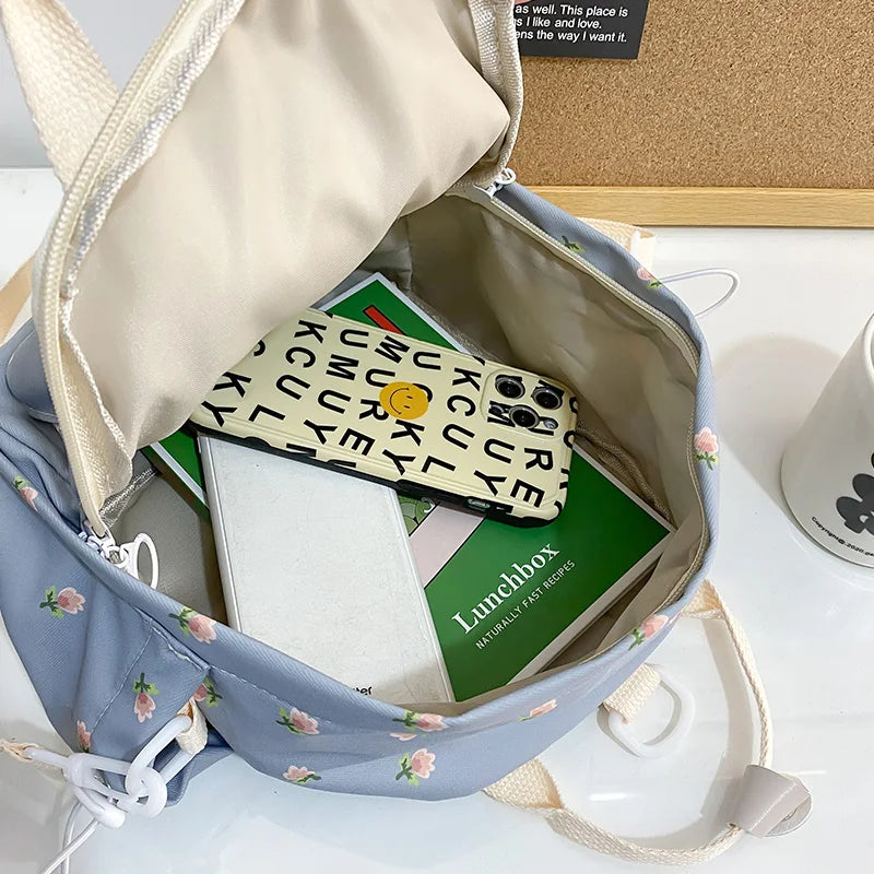 Cute Japanese Harajuku Style Mini Backpack Multifunctional Women's Handbag Shoulder Bag Teenage Girls' Small Schoolbag Mochila