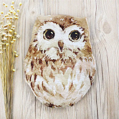 Cute Kids Plate animal shape Owl Dishes and Plates Cake Pastry Melamine Dinner Tableware Saucer Tray Steak Decor Baby Dish