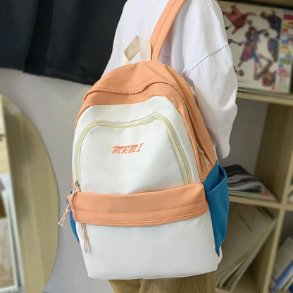 Cute Ladies Travel Laptop Women Book Bag Waterproof Kawaii College Backpack Student Trendy Female Nylon School Bags Girl Fashion
