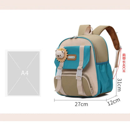 Cute Lightweight Water Resistant Elementary Kindergarten Bookbags  for Boys and Girls Double Shoulder School Bag Kids Backpacks