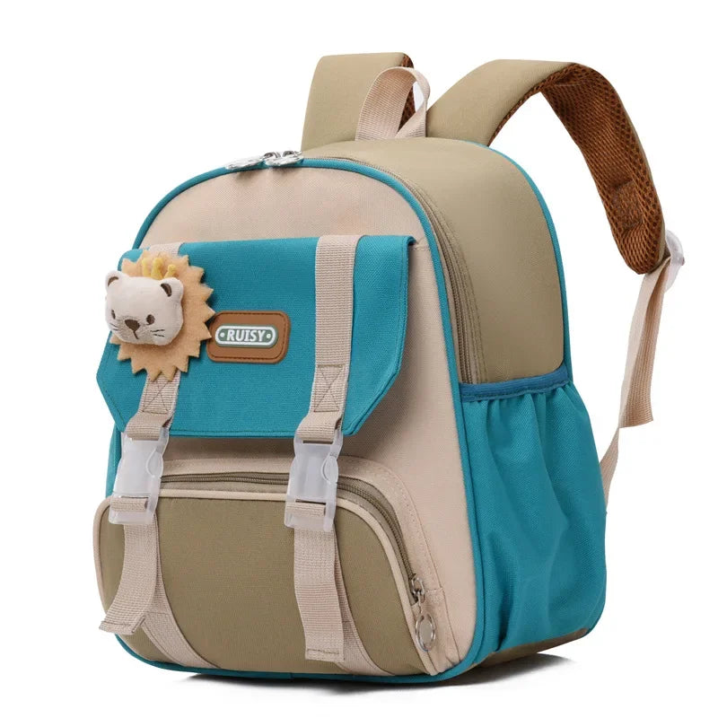Cute Lightweight Water Resistant Elementary Kindergarten Bookbags  for Boys and Girls Double Shoulder School Bag Kids Backpacks
