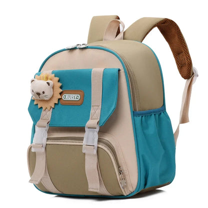 Cute Lightweight Water Resistant Elementary Kindergarten Bookbags  for Boys and Girls Double Shoulder School Bag Kids Backpacks
