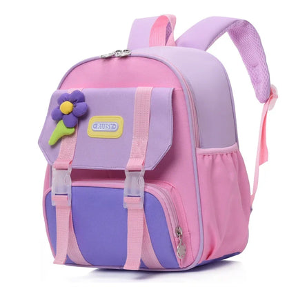 Cute Lightweight Water Resistant Elementary Kindergarten Bookbags  for Boys and Girls Double Shoulder School Bag Kids Backpacks