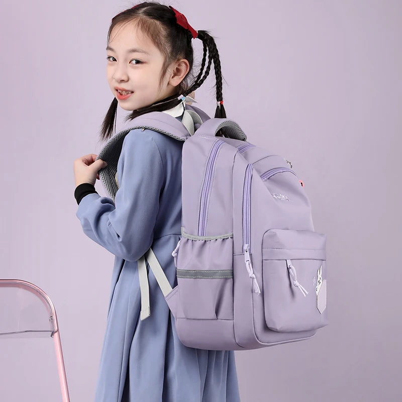 Cute Multiple Pockets Women Backpack Large Capacity Nylon Travel Book Bag Unisex Preppy Schoolbag Student Laptop Backpacks