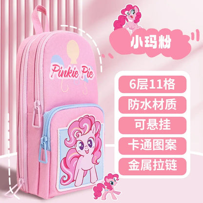 Cute Panda Pencil Case Holder Unique 3D Stand-up Pencil Pouch,Big Capacity Stationery Organizer Bag for Office School Teens