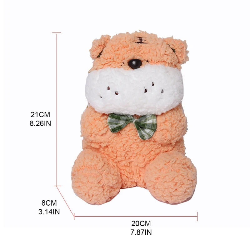 Cute Rabbit Plush Doll Girls Crossbody Bag Bunny Shoulder Bag Mobile Phone Key Storage Handbag Coin Purse