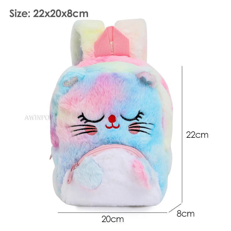 Cute Unicorn Girls School Bags for Kindergarten Children Sweet School Bags Soft Travel Bag Kawaii Kids Backpack Mochila Escolar
