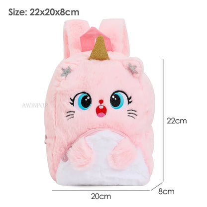 Cute Unicorn Girls School Bags for Kindergarten Children Sweet School Bags Soft Travel Bag Kawaii Kids Backpack Mochila Escolar