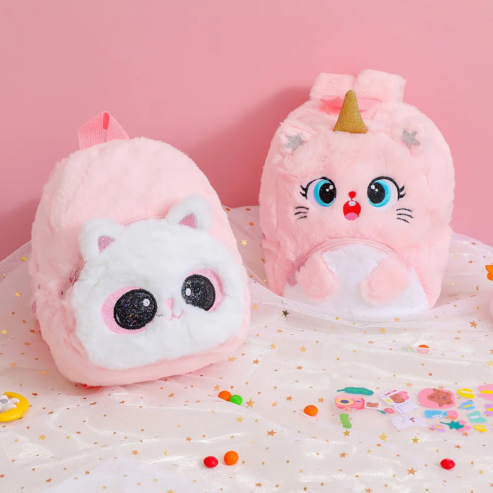 Cute Unicorn Girls School Bags for Kindergarten Children Sweet School Bags Soft Travel Bag Kawaii Kids Backpack Mochila Escolar