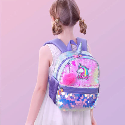 Cute Unicorn School Backpacks For Girls Boy Cartoon Kindergarten Kids School Bag Dinosaur Children Students Backpack
