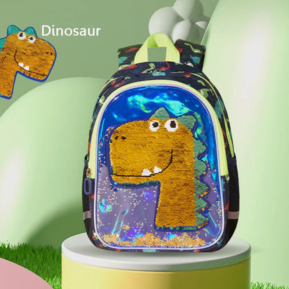 Cute Unicorn School Backpacks For Girls Boy Cartoon Kindergarten Kids School Bag Dinosaur Children Students Backpack