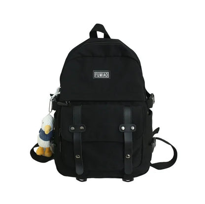 Cute Women Waterproof Nylon Backpack Student School Bag Kawaii Teenage Girl Backpack Fashion Book Bag Travel Bags