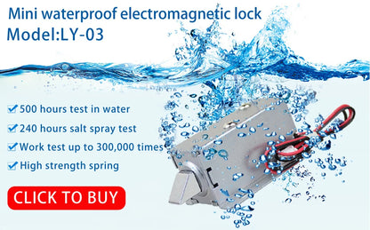 DC 24V 0.8A small electromagnetic lock storage cabinets electronic lock mini electric bolt lock drawer file cabinet lock