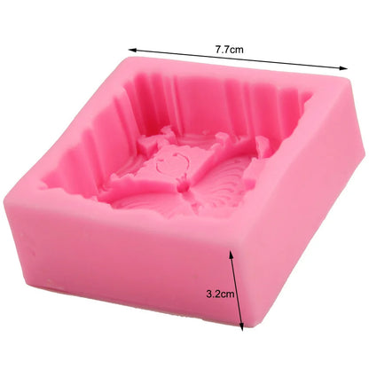 DIY Craft Wedding Fondant Cake Decorating Tools 3D Butterfly flower Silicone Mold Gumpaste Candy Chocolate Moulds Soap Molds