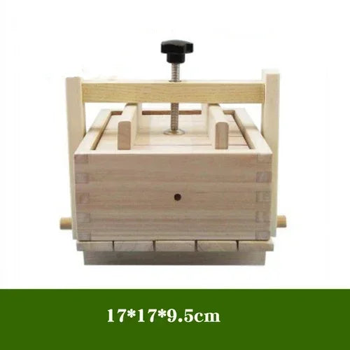 DIY Wooden Tofu Press Mould Set Homemade Cheese Tofu Mold Soybean Curd Tofu Making Mold Kitchen Accessories Cooking Tool