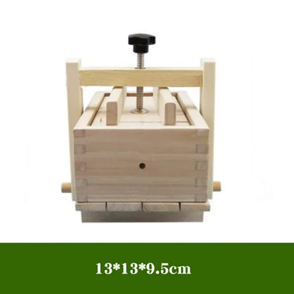 DIY Wooden Tofu Press Mould Set Homemade Cheese Tofu Mold Soybean Curd Tofu Making Mold Kitchen Accessories Cooking Tool