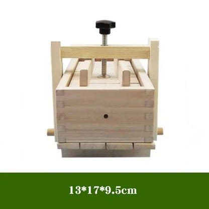 DIY Wooden Tofu Press Mould Set Homemade Cheese Tofu Mold Soybean Curd Tofu Making Mold Kitchen Accessories Cooking Tool
