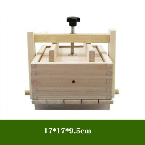 DIY Wooden Tofu Press Mould Set Homemade Cheese Tofu Mold Soybean Curd Tofu Making Mold Kitchen Accessories Cooking Tool