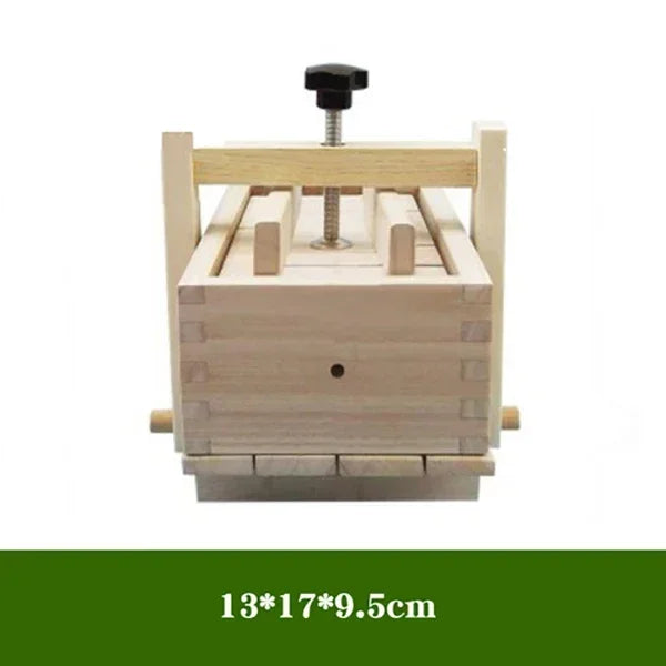 DIY Wooden Tofu Press Mould Set Homemade Cheese Tofu Mold Soybean Curd Tofu Making Mold Kitchen Accessories Cooking Tool