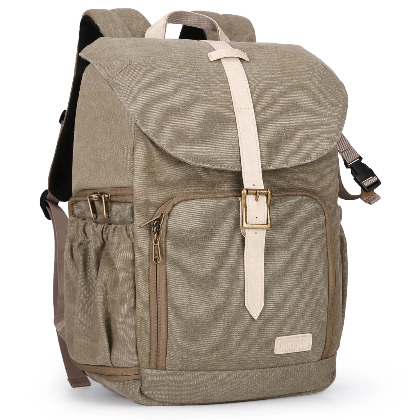 DSLR Camera Backpack BAGSMAR Waterproof Camera Bag for Photographers Anti-Theft Photography Backpack with 15 Inch Laptop