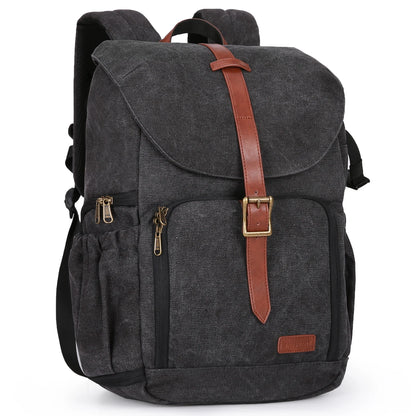 DSLR Camera Backpack BAGSMAR Waterproof Camera Bag for Photographers Anti-Theft Photography Backpack with 15 Inch Laptop