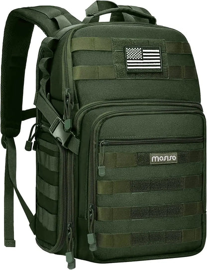 DSLR/SLR/Mirrorless Photography Tactical Camera backpack Case with Tripod Holder 15-16 inch Laptop Compartment Canon/Nikon/Sony