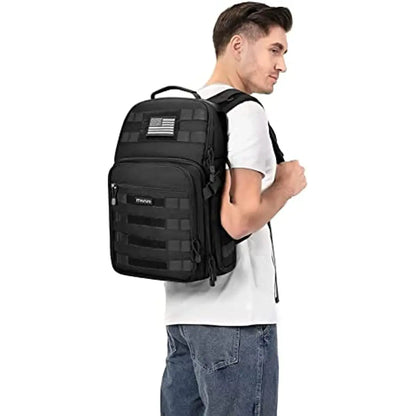 DSLR/SLR/Mirrorless Photography Tactical Camera backpack Case with Tripod Holder 15-16 inch Laptop Compartment Canon/Nikon/Sony