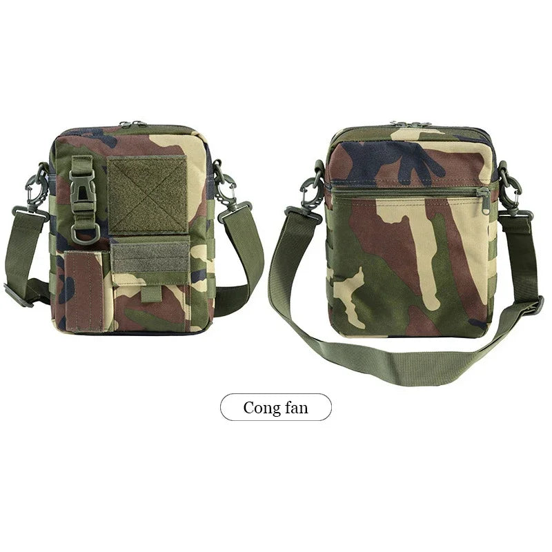 DUTRIEUX Military Tactical Sling Bags Men Outdoor Messenger Shoulder Bag Oxford Waterproof Crossbody Сумка для волос BL086