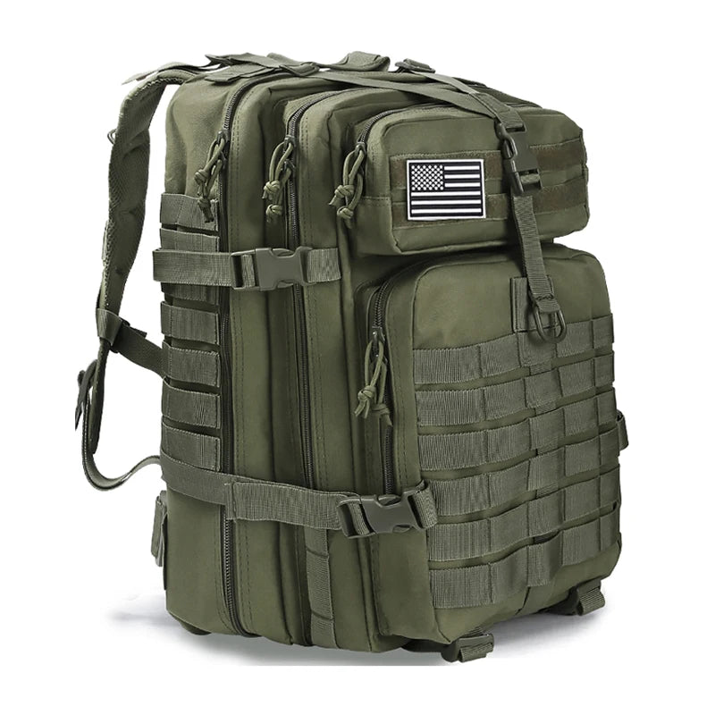 DUTRIEUX Outdoor Hiking Backpack Men's 50L /25L waterproof large capacity bag Camping Safari Backpack