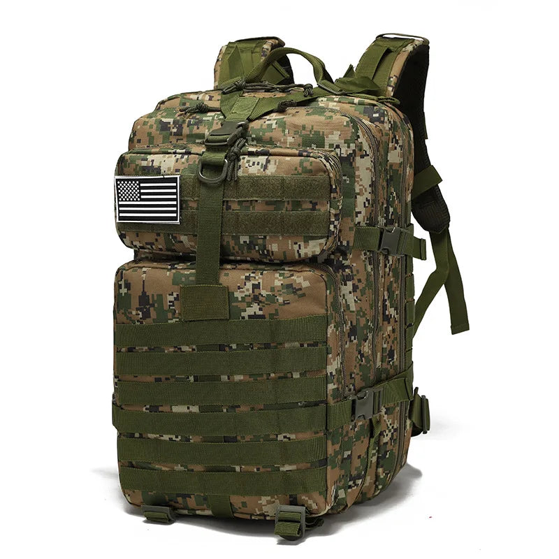 DUTRIEUX Outdoor Hiking Backpack Men's 50L /25L waterproof large capacity bag Camping Safari Backpack