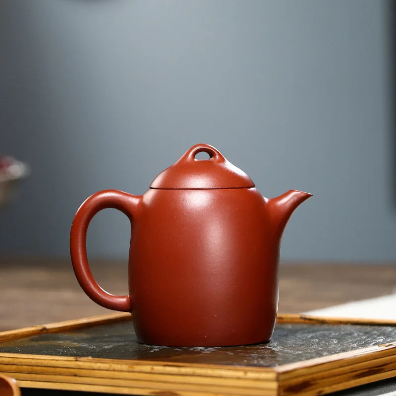 Dahongpao-Handmade Purple Clay Teapot, Zisha Teapot, Handmade Pot, Kung-Fu Teaware, Purple Clay Drinkware for Puer