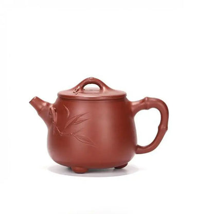 Dahongpao-Handmade Zisha Teapot, High Stone Scoop, Handmade Pot, Kung-Fu Teaware, Purple Clay, Drinkware for Puer, Green, Black,