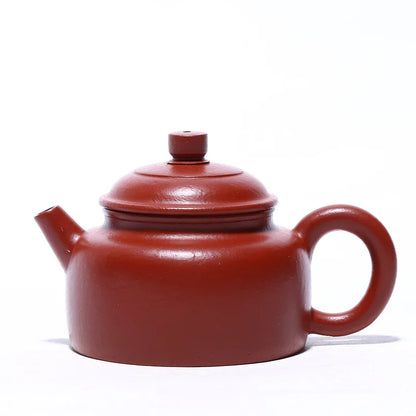 Dahongpao-Handmade Zisha Teapot with Moral Clock, Kung-Fu Teaware, Purple Clay, Drinkware for Puer, Green, Black