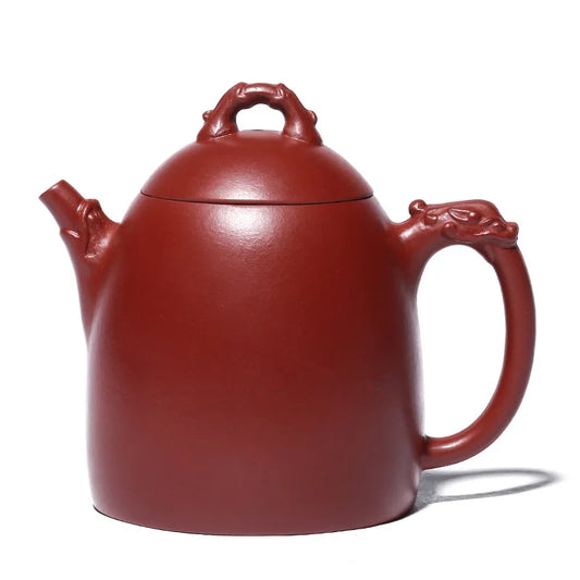 Dahongpao Purple Clay Teapot, Pure Handmade Longquan Teapot, Kung-Fu Teaware, Purple Clay Drinkware, Original Ore