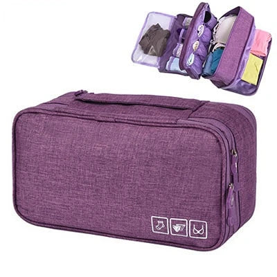 Daily Travel Storage Bag For Underwear Cosmetics Makeup Travel Organizer Bag Wardrobe Closet Clothe Pouch Socks Panties Bra Bags