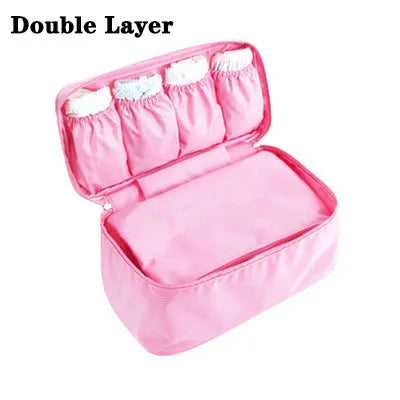 Daily Travel Storage Bag For Underwear Cosmetics Makeup Travel Organizer Bag Wardrobe Closet Clothe Pouch Socks Panties Bra Bags