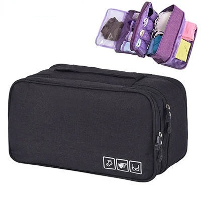 Daily Travel Storage Bag For Underwear Cosmetics Makeup Travel Organizer Bag Wardrobe Closet Clothe Pouch Socks Panties Bra Bags
